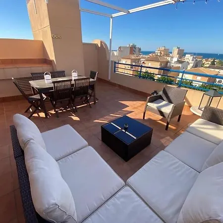 Ximoapartments Ap-6 Atico Duplex Con Vistas Al Mar Y Piscina Oliva